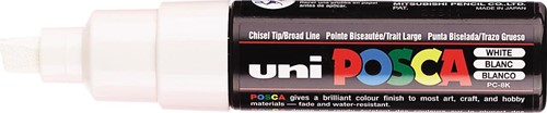 Uni POSCA marqueur peinture PC-8K, 8 mm, blanc