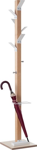 Portemanteau Easycloth model A, en bois, blanc