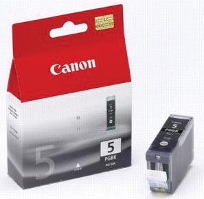 Canon inktcartridge PGI-5BK, 505 pagina's, OEM 0628B001, zwart 1 Stuk
