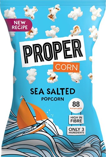 Proper popcorn Sea Salt, sachet de 20 g