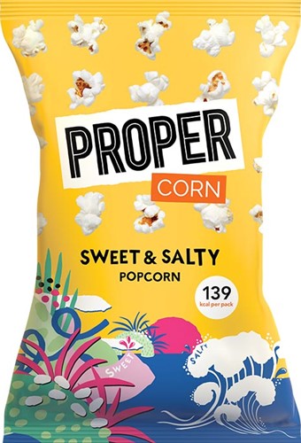 Proper popcorn Sweet & Salty, sachet de 30 g