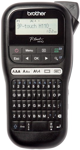 Brother système de lettrage PT-H110, qwerty 1 Stuk