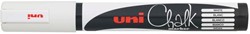 Uni-ball Krijtmarker wit, ronde punt van 1,8 - 2,5 mm 1 Stuk