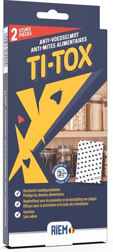 Riem Ti-Tox anti-voedselmot, doos met 2 stuks