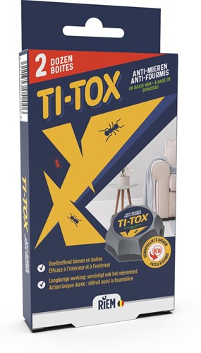 Riem Ti-Tox boîte anti-fourmis, 2 pièces