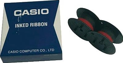 Casio ruban encreur RB-02, noir/rouge