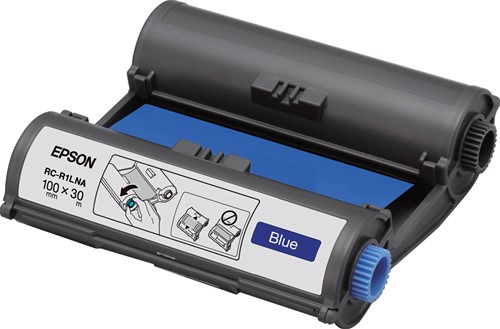 Epson ruban d'encre RC-R1LNA ft 100 mm x 30 m, bleu