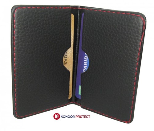 Kokoon Protect kaarthouder RFID, 2 kaarten, assorti kleuren