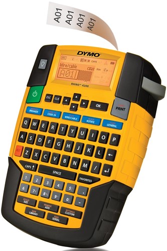 Dymo beletteringsysteem Rhino 4200, qwerty 1 Stuk-3