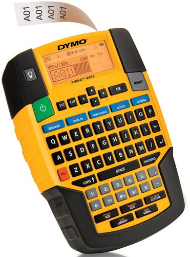 Dymo beletteringsysteem Rhino 4200, qwerty 1 Stuk-1