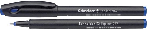 Schneider Fineliner Topliner 967 blauw 1 Stuk