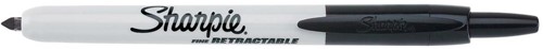 Sharpie marqueur permanent, 1 mm, noir