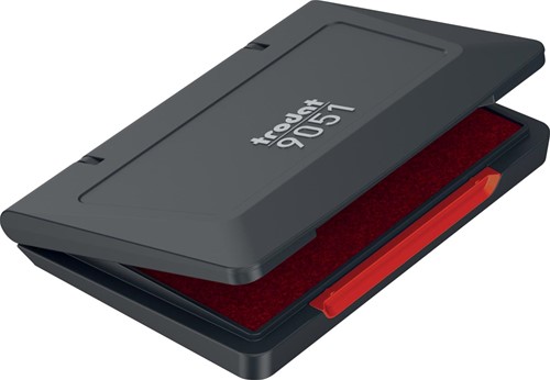 Trodat stempelkussen ft 5 x 9 cm, rood