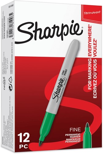 Sharpie Marqueur permanent, 1 mm, vert
