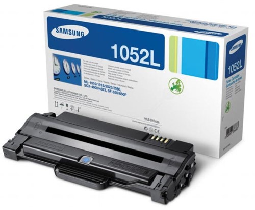 Samsung by HP toner MLT-D1052L zwart, 2500 pagina's - OEM: SU758A 1 Stuk