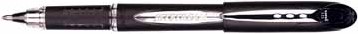 Uni-ball roller Jetstream noir, largeur de trait: 0,45 mm, écriture moyenne, bille 1 mm, grip en caout...