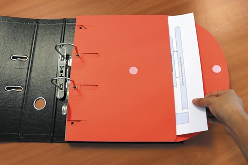 Tarifold smarfolder, geperforeerde showtas, pak 6 stuks-1
