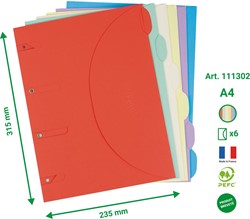 Tarifold smarfolder, geperforeerde showtas, pak 6 stuks