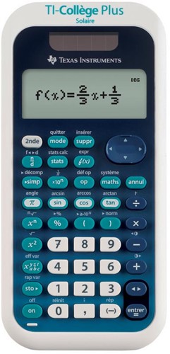 Texas calculatrice scientifique TI-College Plus