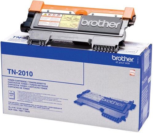 Brother toner, 1.000 pagina's, OEM TN-2010, zwart 1 Stuk
