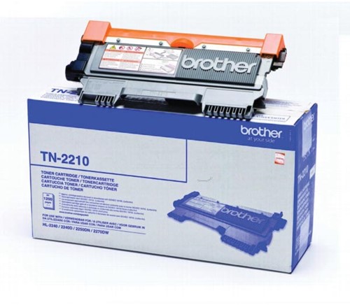 Brother toner, 1.200 pagina's, OEM TN-2210, zwart 1 Stuk