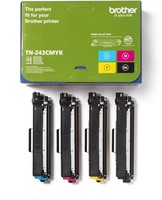 Brother toner, 1.000 pagina's, OEM TN-243CMYK, 4 kleuren 4 Stuk-2