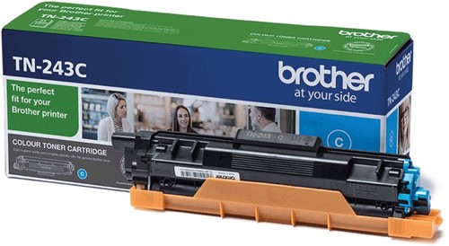 Brother toner, 1.000 pagina's, OEM TN-243C, cyaan 1 Stuk