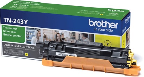 Brother toner, 1.000 pagina's, OEM TN-243Y, geel 1 Stuk