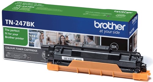 Brother toner, 3.000 pagina's, OEM TN-247BK, zwart 1 Stuk