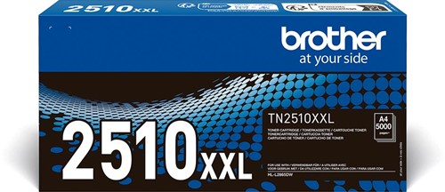 Brother toner, 5.000 pages, OEM TN-2510XXL, noir