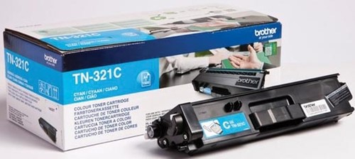 Brother toner, 1.500 pagina's, OEM TN-321C, cyaan 1 Stuk