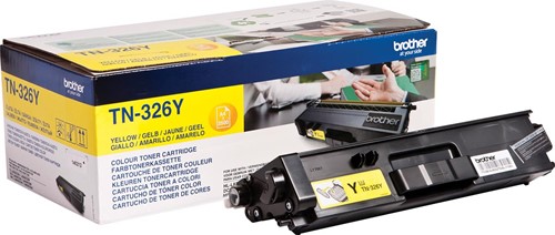 Brother toner, 3.500 pages, OEM TN-326Y, jaune 1 Stuk