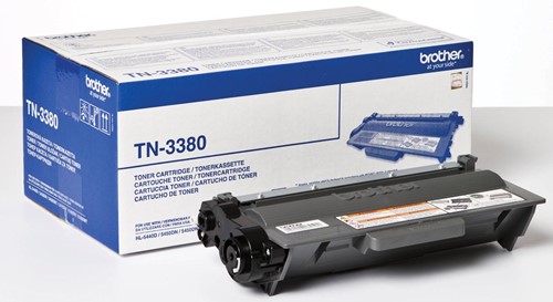 Brother toner, 8.000 pages, OEM TN-3380, noir 1 Stuk