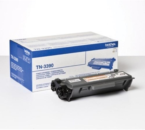Brother toner, 12.000 pagina's, OEM TN-3390, zwart 1 Stuk