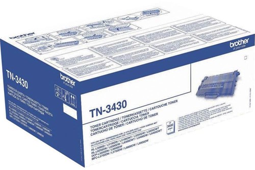 Brother toner, 3.000 pages, OEM TN-3430, noir 1 Stuk