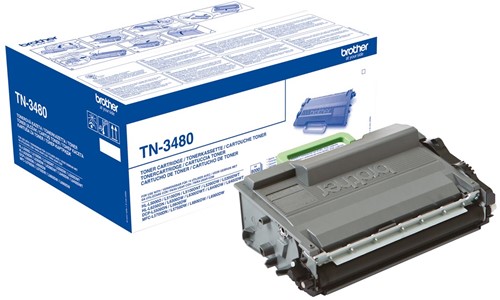 Brother toner, 8.000 pages, OEM TN-3480, noir 1 Stuk