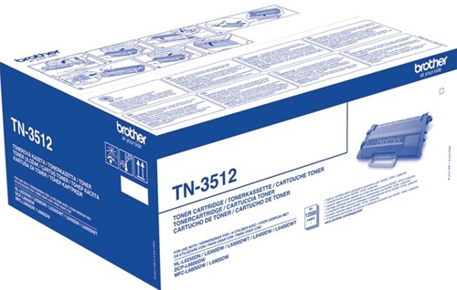 Brother toner, 12.000 pagina's, OEM TN-3512, zwart 1 Stuk