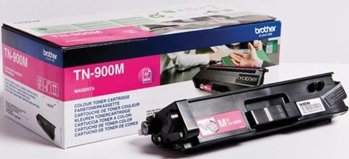 Brother toner, 6.000 pagina's, OEM TN-900M, magenta 1 Stuk