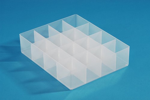 Really Useful Box, divider avec 16 compartiments, transparent