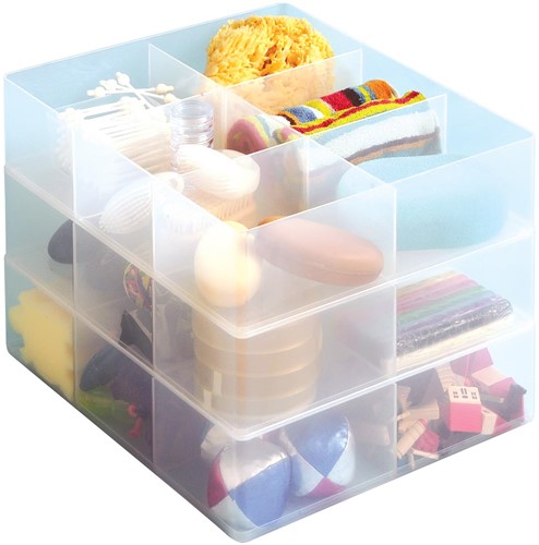 Really Useful Box, diviseur avec 6 compartiments, transparent