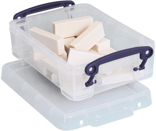 Really Useful Box 0,75 l, transparent