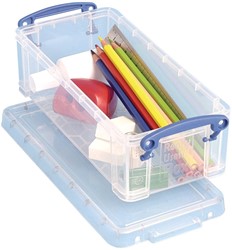 Really Useful Box 0,9 l, transparent 1 Stuk