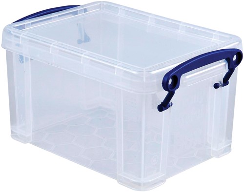 Really Useful Box boîte de rangement 1,6 l, transparent