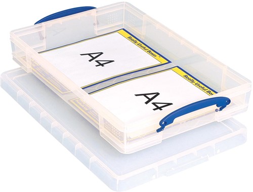 Really Useful Box opbergdoos 10 liter, transparant