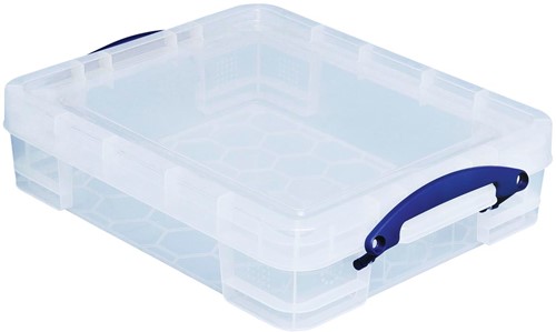 Really Useful Box opbergdoos 11 liter, transparant
