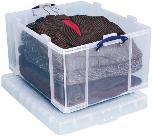 Really Useful Box boîte de rangement 145 l, transparent
