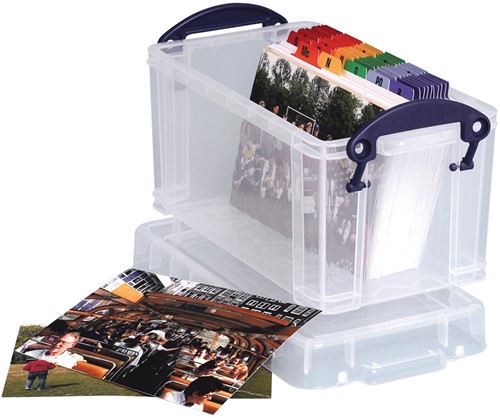 Really Useful Box boîte de rangement 2,1 l, transparent