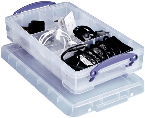 Really Useful Box boîte de rangement 2,5 l, transparent 1 Stuk