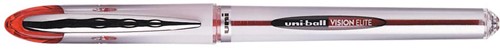 Uni Ball Vision Elite 200 roller, schrijfbreedte 0,6 mm, punt 0,8 mm, rood