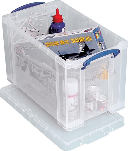 Really Useful Box boîte de rangement 24 l, transparent